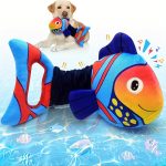 Large Squeaky Dog Toy: Plush Stuffed Puppy Toy With Crinkle Paper - Tug Of War Dog Toy Suitable For Small, Medium, And Large Dogs.